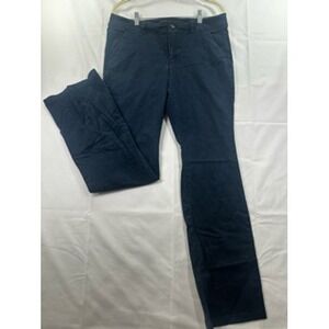 American Eagle Outfitters Kick Boot Stretch Pants Navy Blue Men‎ 14 X Long